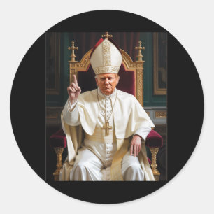 Adesivo Pope Trump Engraçado Presidente Trump Quer Ser O N
