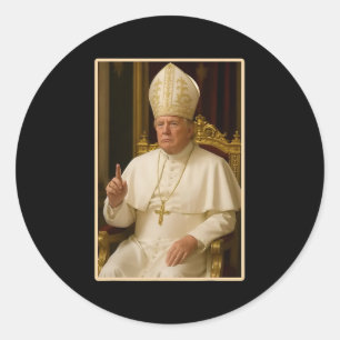 Adesivo Pope Trump Engraçado Presidente Trump Quer Ser O N