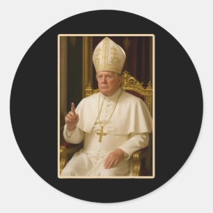 Adesivo Pope Trump Engraçado Presidente Trump Quer Ser O N