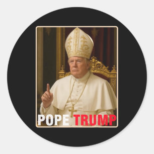 Adesivo Pope Trump Engraçado Presidente Trump Quer Ser O N