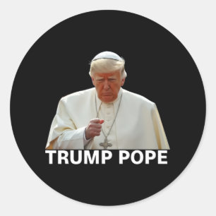 Adesivo Pope Trump Engraçado Presidente Trump Quer Ser O N