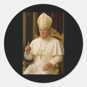 Adesivo Pope Trump Engraçado Presidente Trump Quer Ser O N