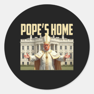 Adesivo Pope Trump Home