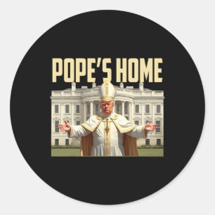 Adesivo Pope Trump Home Trump Pope Donald Trump Político