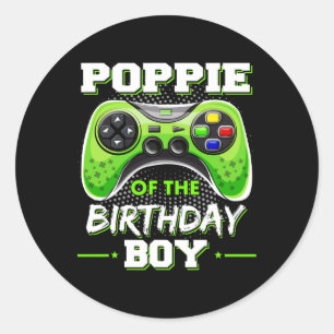 Adesivo Poppie Das Decorações De Aniversário Do Menino Vid