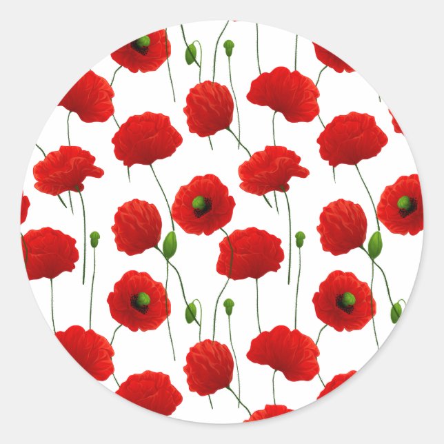 Adesivo Poppies (Frente)