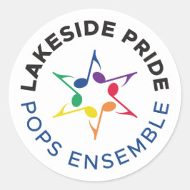Adesivo Pops Ensemble Sticker (Circle Logo)