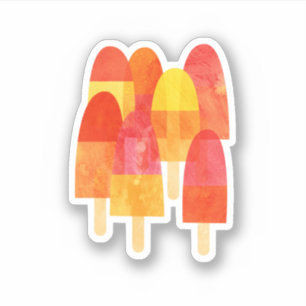 Adesivo Popsicle Ice Lollies