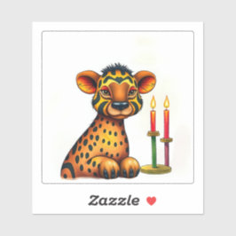 Adesivo População africana de animais selvagens Kwanzaa em