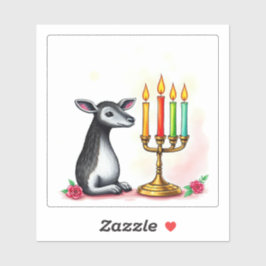 Adesivo População africana de animais selvagens Kwanzaa em