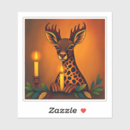 Adesivo População africana de animais selvagens Kwanzaa em