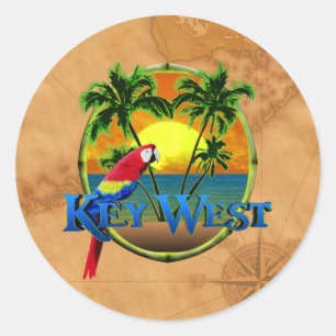 Adesivo Por do sol de Key West