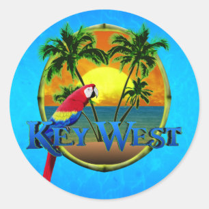 Adesivo Por do sol de Key West