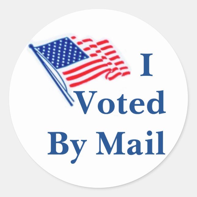 Adesivo Por Email Vote Sticker (Frente)