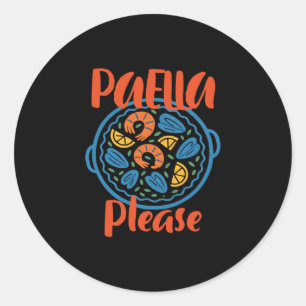 Adesivo Por favor Paella Cozinha Espanhola Espanha Viagem