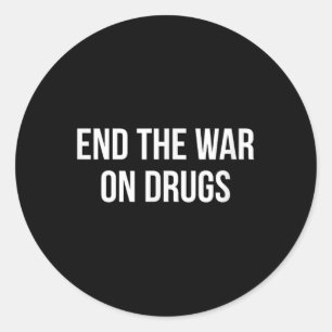 Adesivo Pôr Fim À Guerra Contra A Droga -