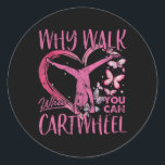 Adesivo Por Que Caminhar Quando Você Consegue Gymnast De C<br><div class="desc">Por Que Caminhar Quando Você Consegue Uma Gymnast Gymnast De Carte</div>