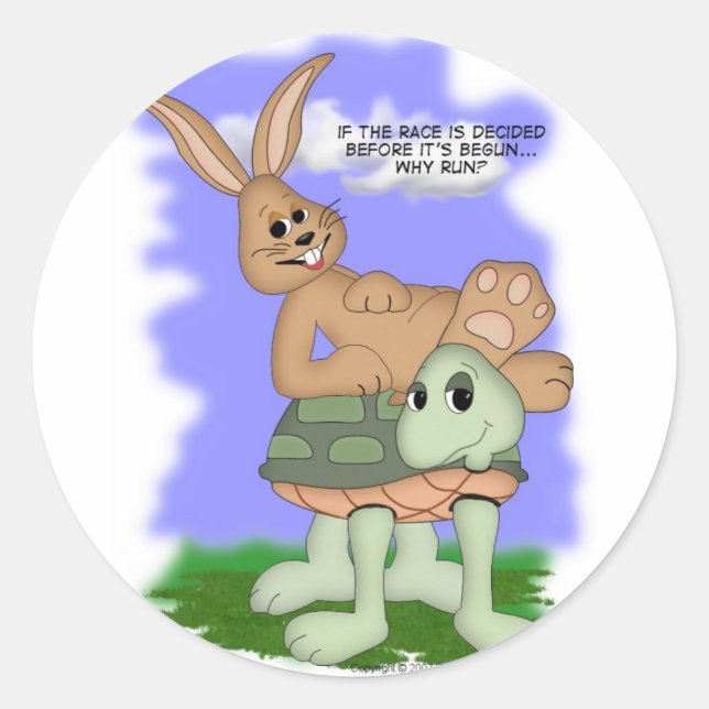 Adesivo por que correr? (Frente)