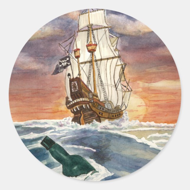 Adesivo Por que o rum sumiu? (Frente)