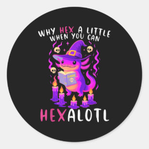 Adesivo Por Que Vomitar Um Pouco Quando U Pode Hexalotl Wi