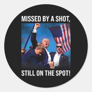 Adesivo Por Um Momento Histórico De Donald Trump