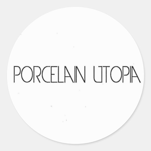 Adesivo Porcelain Utopia (Frente)