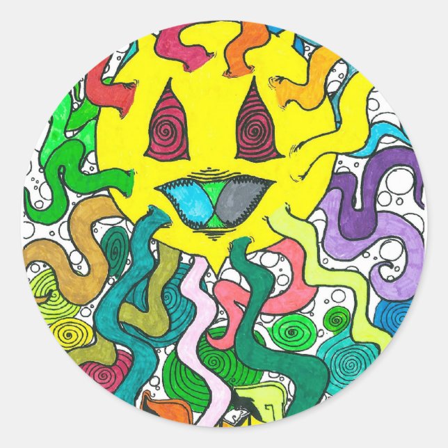 Adesivo Porcentum Sun - Percentual Designs (Frente)