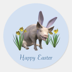 Adesivo Porco da páscoa