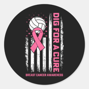 Adesivo Porco Para Cancer De Voleibol De Fita Cor-De-Rosa 