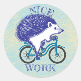Adesivo Porco Roxo em Motivação Bicicleta