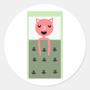 Adesivo Porco Suspenso