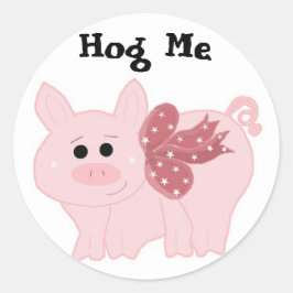 Adesivo Porquinho Engraçadinho Hog Me