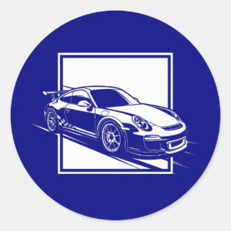 Adesivo Porsche 911 GT3 Minimalista