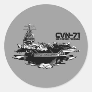 Adesivo Porta-aviões Theodore Roosevelt Sticker