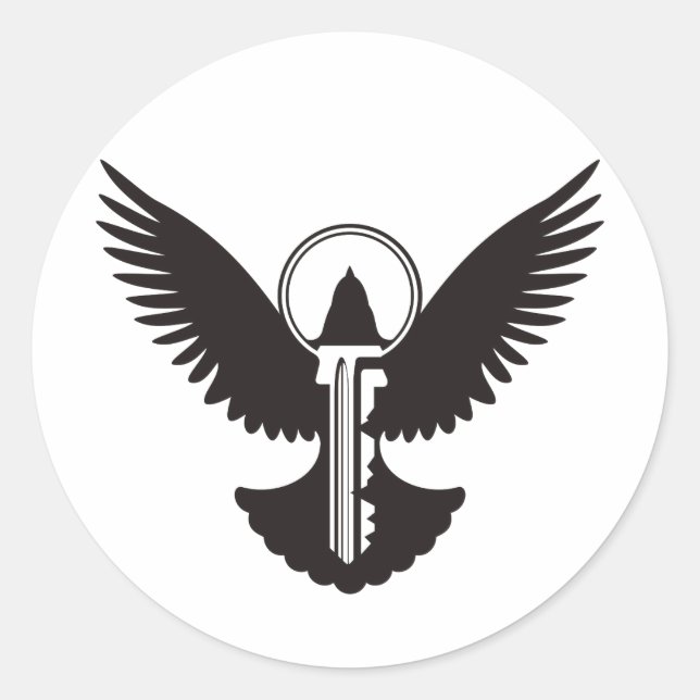 Adesivo Porta com Chave (Frente)