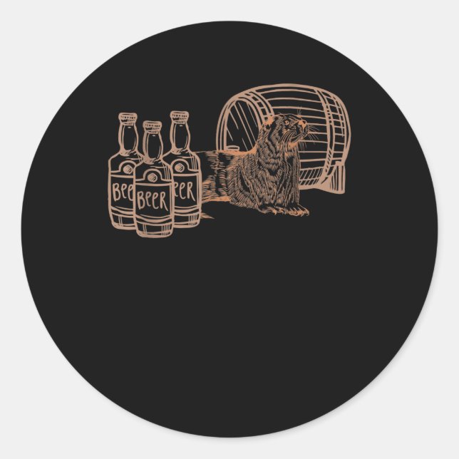 Adesivo Porta do Bebado do tampa frontal (Frente)