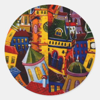 Adesivo Porta em Praga