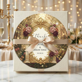 Adesivo Portão de Jardim Encantado Casamento