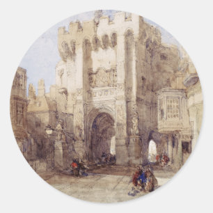 Adesivo Portaria Bargate na cidade de Southampton