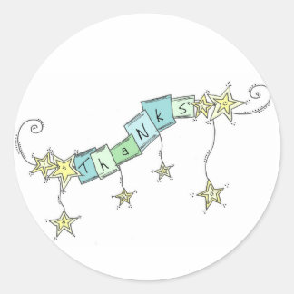 Adesivo Portas Estrelas, Obrigados