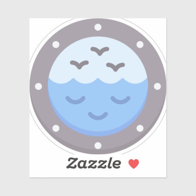 Adesivo Porthole (Folha)