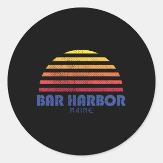Adesivo Porto bar Maine Bar Harbour
