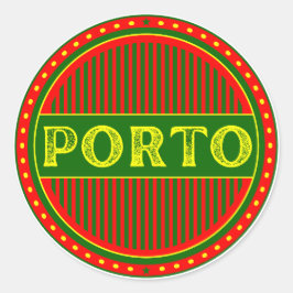 Adesivo Porto City Pride Emblem – Portuguese Identity