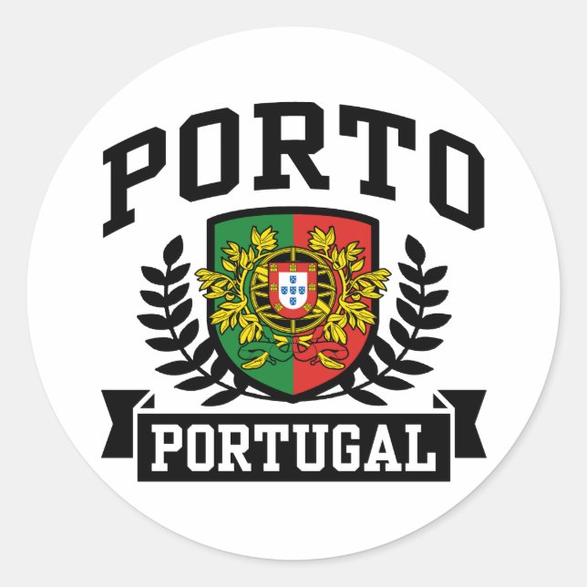 Adesivo Porto Portugal (Frente)