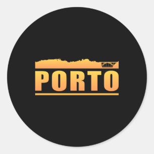 Adesivo Porto Portugal Cidade Skyline Gift Engraçado