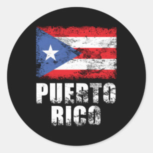 Adesivo Porto Rico Flag Boricua