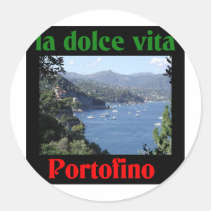 Adesivo Portofino Italia