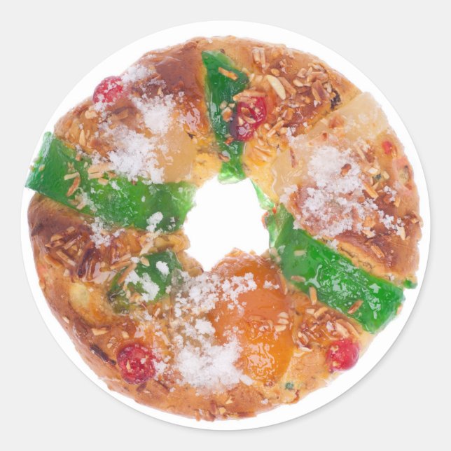 Adesivo Português Bolo Rei (Frente)