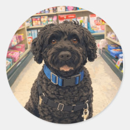 Adesivo Portuguese Water Dogs Cute Anime Sticker