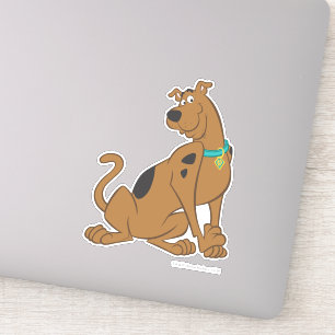 Adesivo Pose Bashful de Scooby-Doo